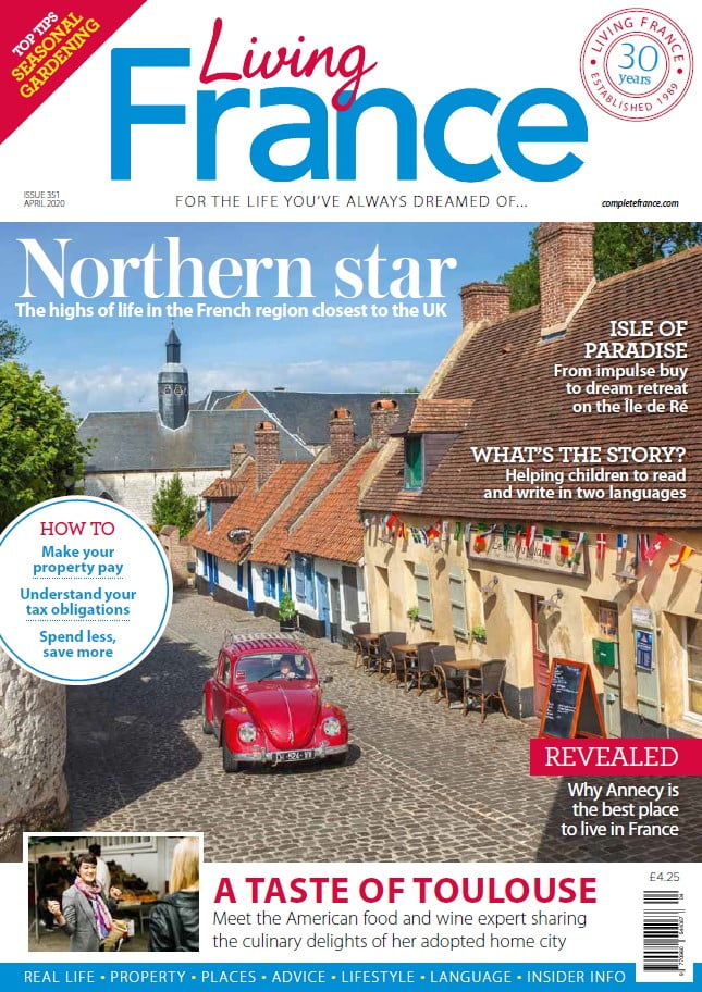 Living France April 2020 featuring Taste of Toulouse